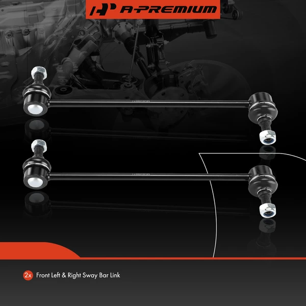Sway Bar Link, Front Side, A-Premium APCA6898