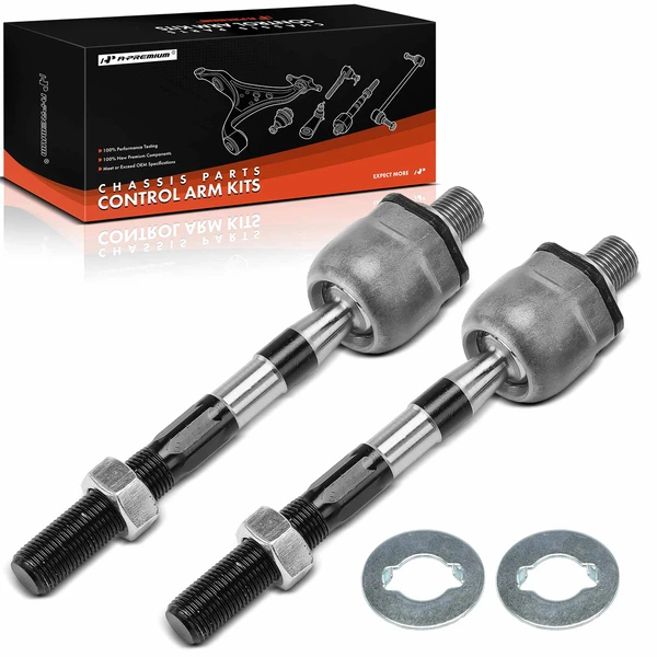 2 Pcs Front Inner Tie Rod End for Hyundai Tucson 2010-2017 Kia