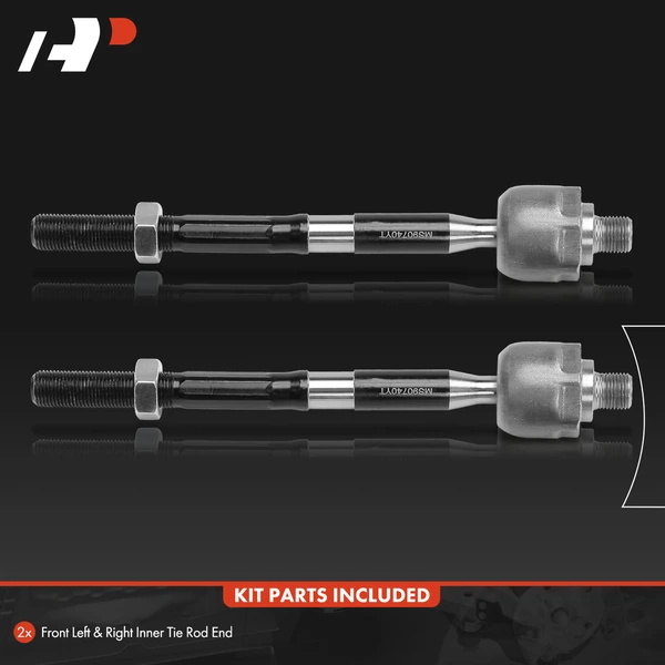 2 Pcs Front Inner Tie Rod End for Hyundai Tucson 2016-2023 Kia Sportage