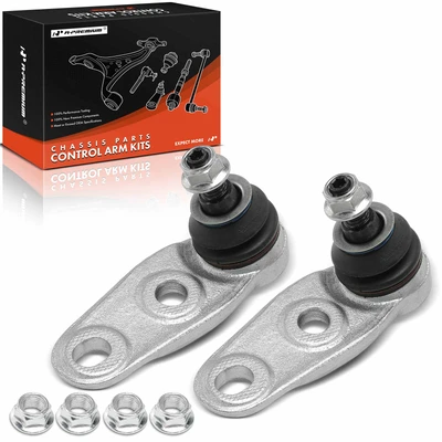 2 Pcs Front Lower Ball Joint