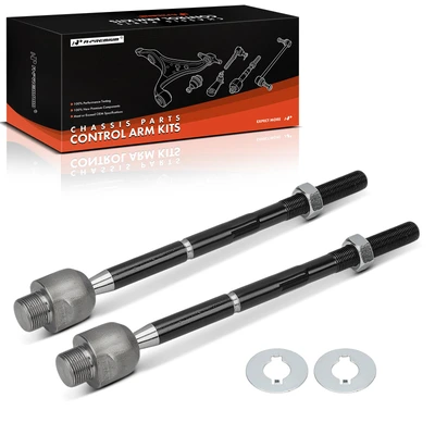 2 Pcs Front Inner Tie Rod End