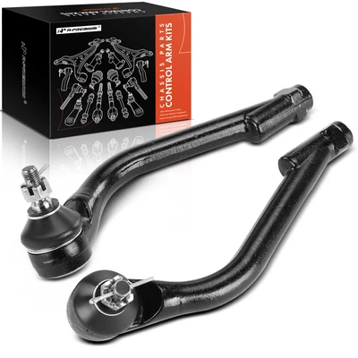 2 Pcs Front Outer Tie Rod End Kit