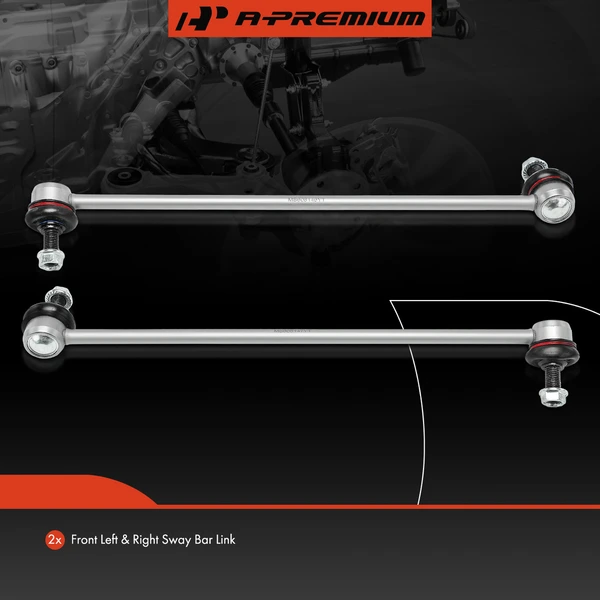 Sway Bar Link, Front Side, A-Premium APCA6908