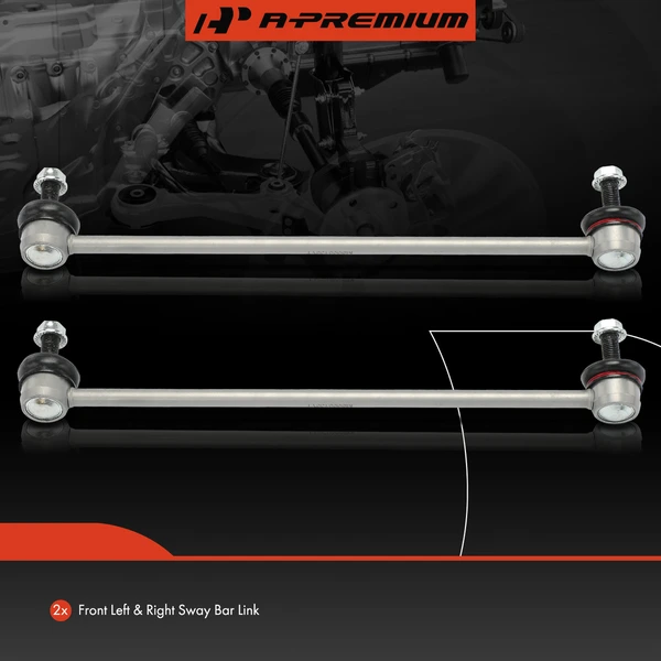 Sway Bar Link, Front Side, A-Premium APCA6909