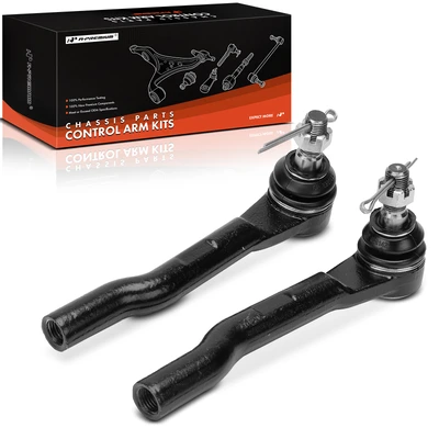 2 Pcs Front Outer Tie Rod End Kit
