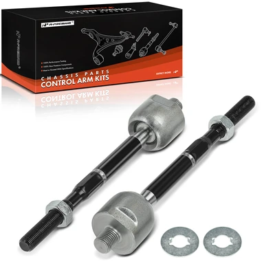 2 Pcs Front Inner Steering Tie Rod End