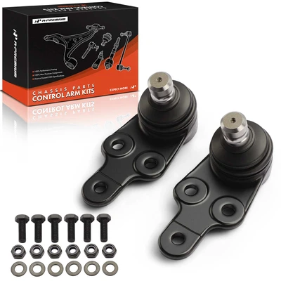 2 Pcs Front Lower Suspension Ball Joint Kit