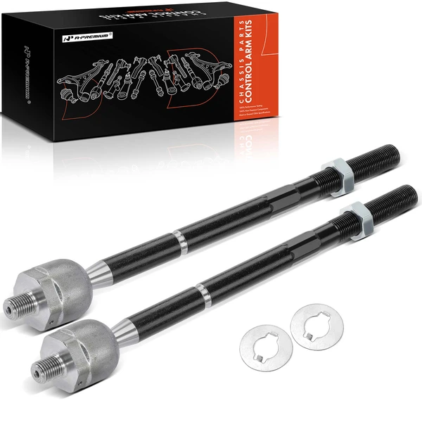 2 Pcs Inner Tie Rod End for Mazda 3 2004-2013 5 3 Sport 2009-2013