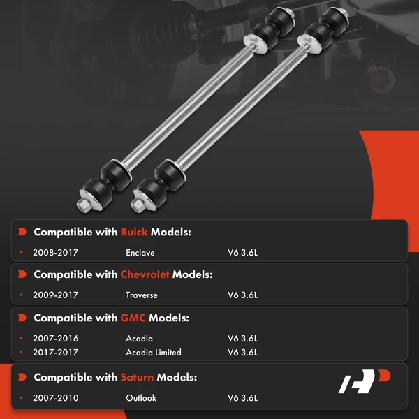 Sway Bar Link Rear Driver & Passenger A-Premium APCA8297