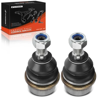 2 Pcs Front Lower Rear Outer Ball Joint