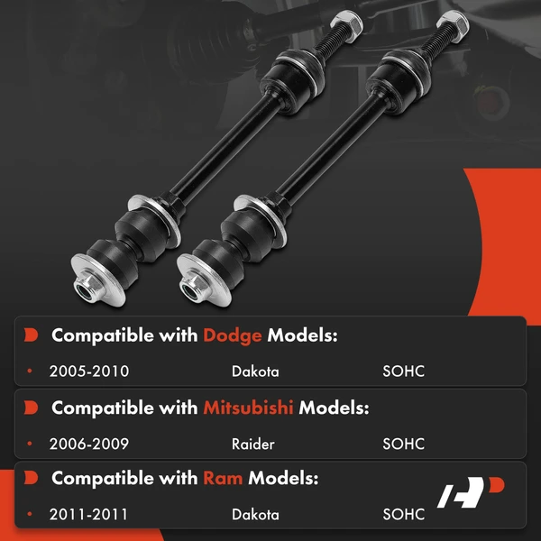 Sway Bar Link Front Driver & Passenger A-Premium APCA8298