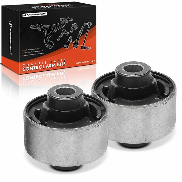2-Pc Control Arm Bushing, Front Lower Forward A-Premium APCA9048