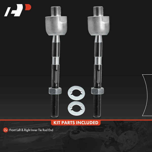 2 Pcs Inner Tie Rod End for Mazda 6 2003-2008