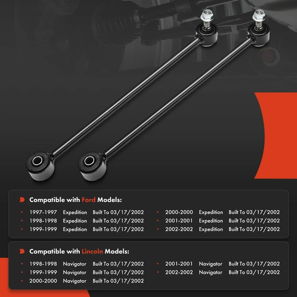 Sway Bar Link Rear Driver & Passenger A-Premium APCA8306