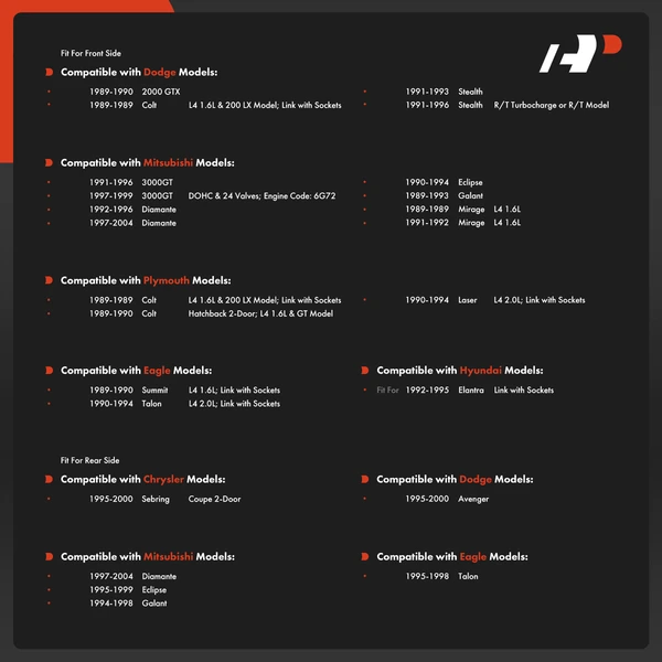 Sway Bar Link A-Premium APCA8307