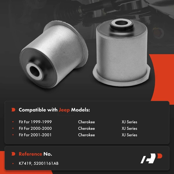 2-Pc Control Arm Bushing, Front Lower A-Premium APCA9052