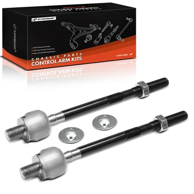 2 Pcs Front Inner Tie Rod End