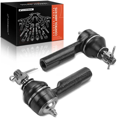2 Pcs Outer Tie Rod End