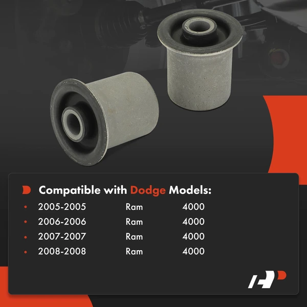 2-Pc Control Arm Bushing, Driver & Passenger A-Premium APCA7423