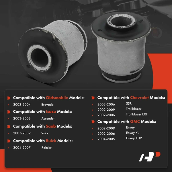 2-Pc Control Arm Bushing, Front Upper A-Premium APCA7427