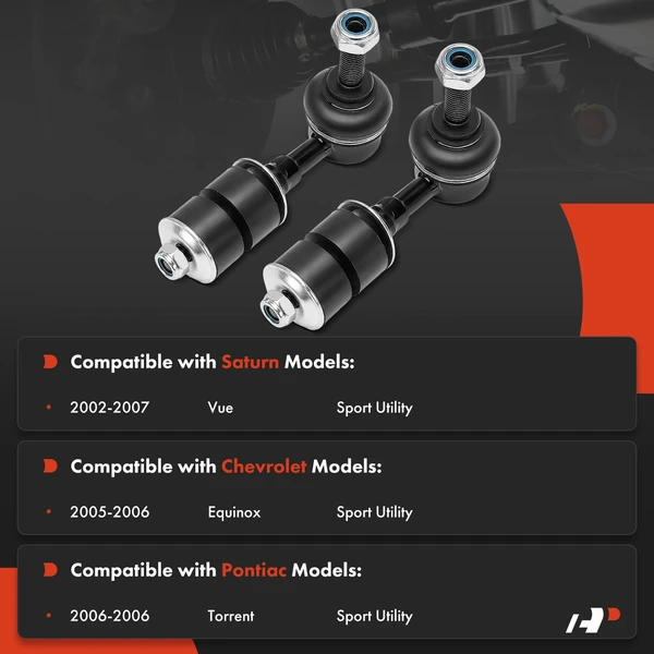 Stabilizer Sway Bar Link Rear Driver & Passenger A-Premium APCA8284