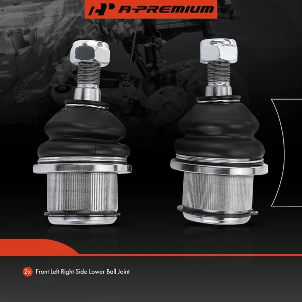 2 Pcs Front Lower Rearward Ball Joint for Dodge Challenger Charger Magnum Chrysler