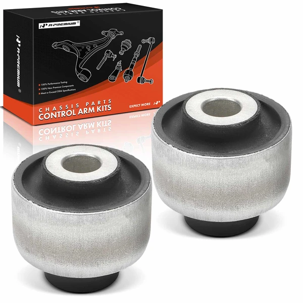 2-Pc Control Arm Bushing, Front Lower Rearward A-Premium APCA9045