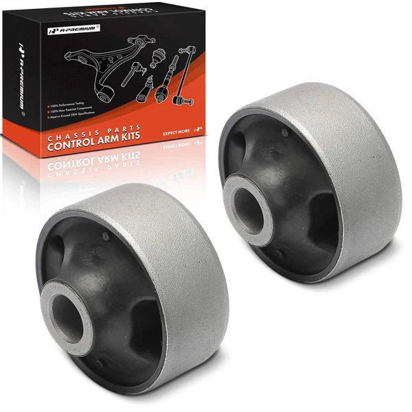 2-Pc Control Arm Bushing, Front Lower Rearward A-Premium APCA9046