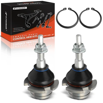 2 Pcs Front Upper Ball Joint Kit