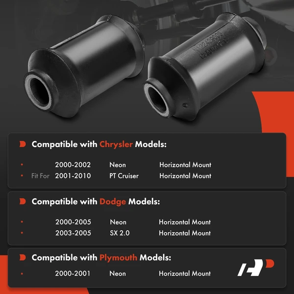 Suspension Control Arm Bushing Front Lower Rearward A-Premium APCA9961