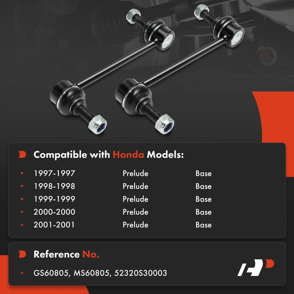 Sway Bar Link Rear Driver & Passenger A-Premium APCA8316