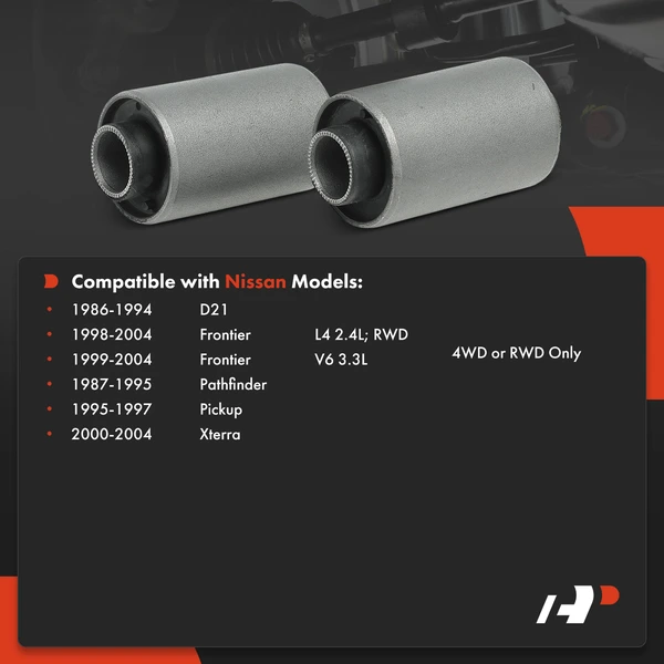 2-Pc Control Arm Bushing A-Premium APCA9064