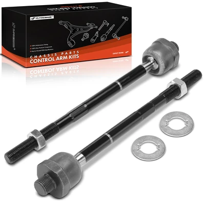 2 Pcs Front Inner Steering Tie Rod End