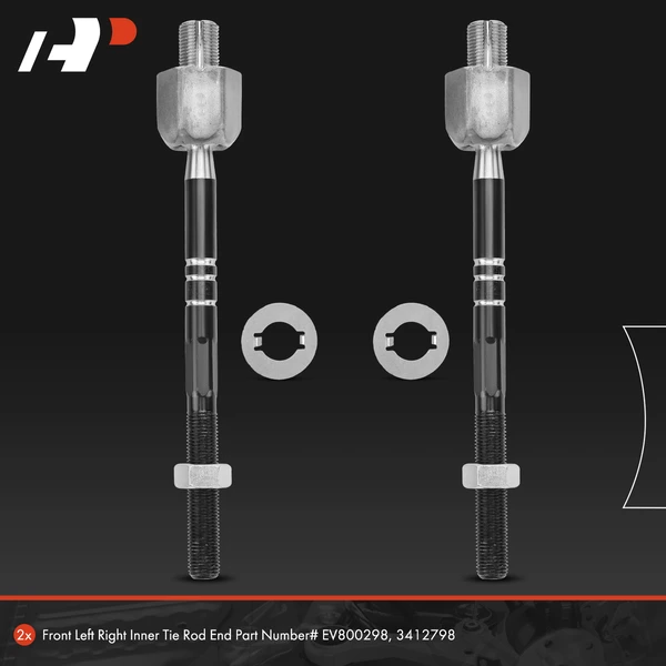 2 Pcs Inner Tie Rod End for BMW E83 X3 2004-2009 E70 F15 X5 2007-2013 X6 2008-2014