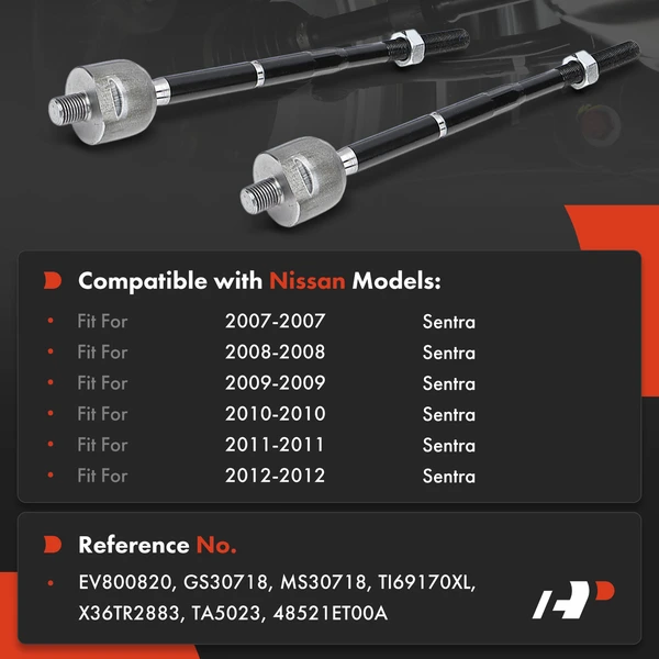 Tie Rod End Front Driver & Passenger Inner A-Premium APCA9289