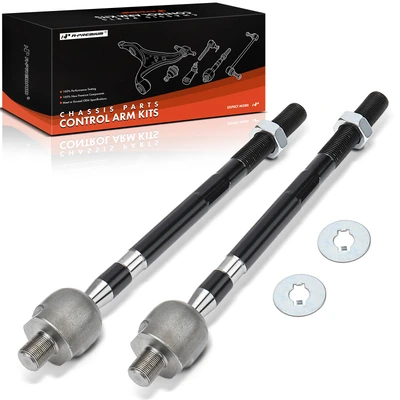 2 Pcs Front Driver & Passenger Inner Tie Rod End