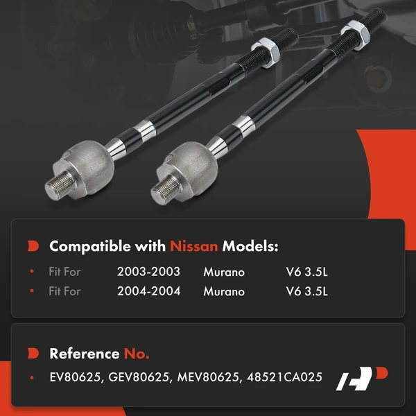 Tie Rod End Front Driver & Passenger Inner A-Premium APCA9069