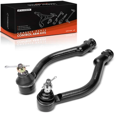 2 Pcs Front Outer Tie Rod End