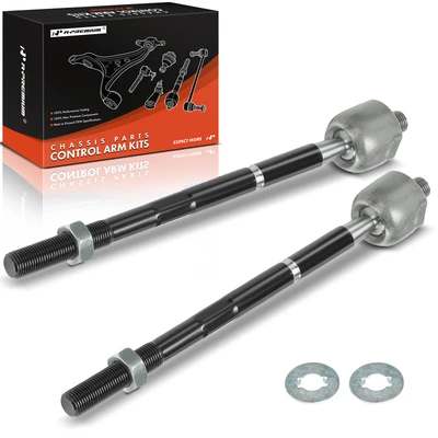 2 Pcs Front Inner Tie Rod End