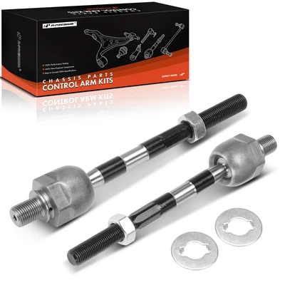 2 Pcs Front Inner Tie Rod End