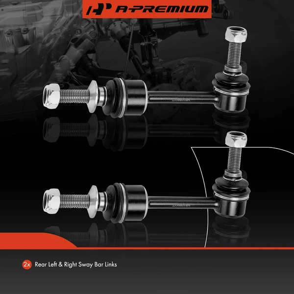 Sway Bar Link, Rear Side, A-Premium APCA4816