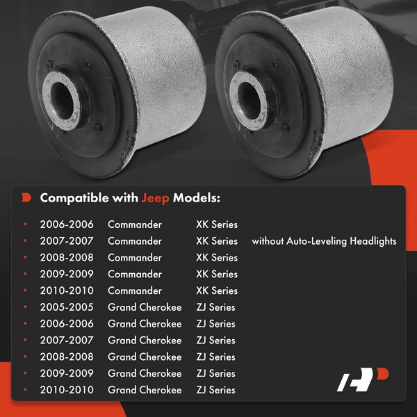 2-Pc Control Arm Bushing, Front Upper A-Premium APCA7432