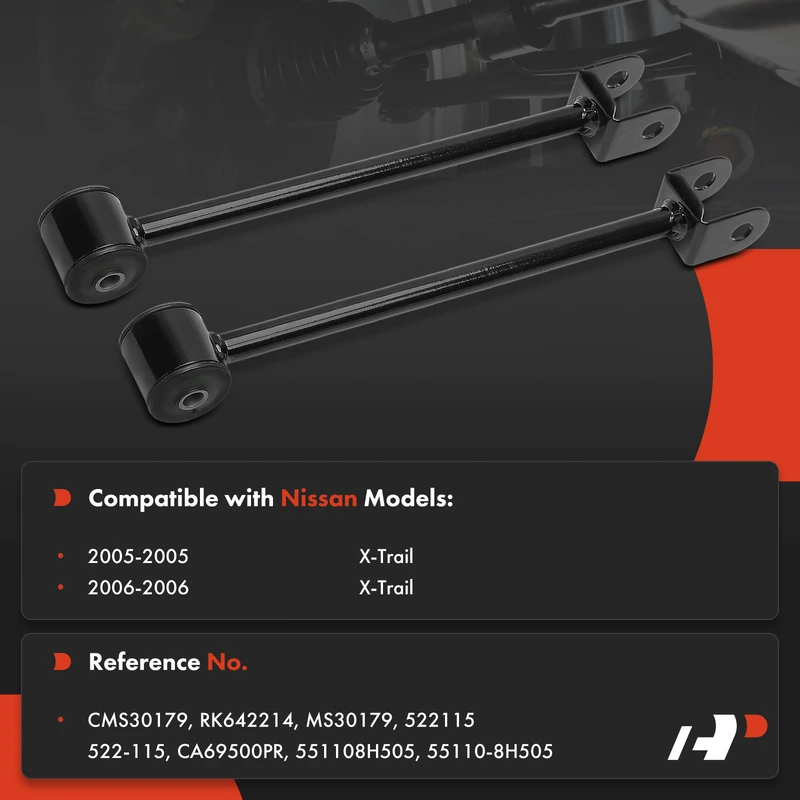 2-Pc Suspension Trailing Arm, Rear Driver & Passenger A-Premium APCA8313