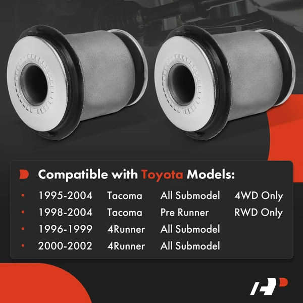 2-Pc Control Arm Bushing, Front Lower A-Premium APCA7442