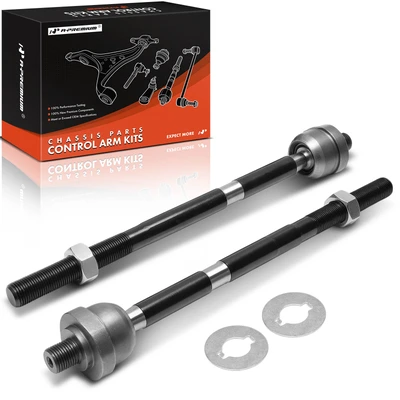 2 Pcs Front Inner Tie Rod End