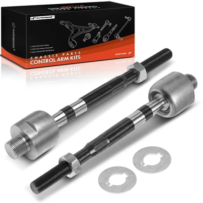 2 Pcs Front Inner Tie Rod End