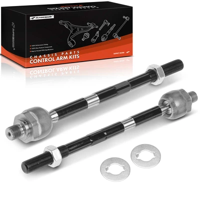 2 Pcs Front Inner Steering Tie Rod End