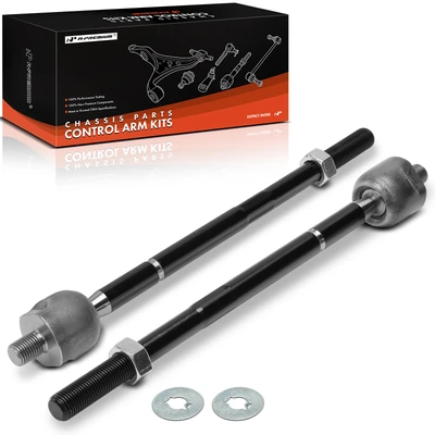 2 Pcs Front Inner Steering Tie Rod End