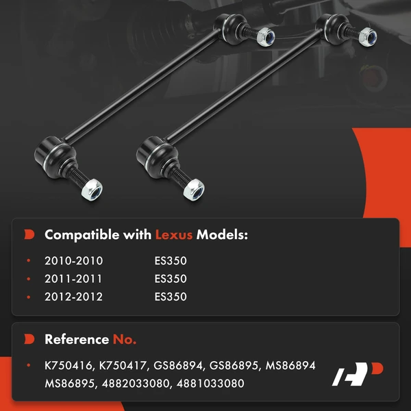 Sway Bar Link Front Driver & Passenger A-Premium APCA7989