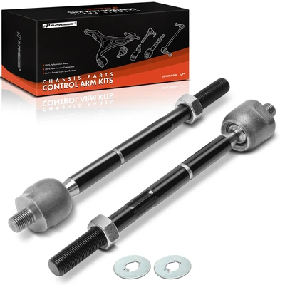 2 Pcs Front Inner Steering Tie Rod End